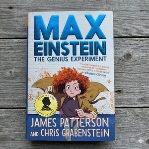 🐰🌷🐣 Max Einstein The Genius Experiment James Patterson NEW Hardcover